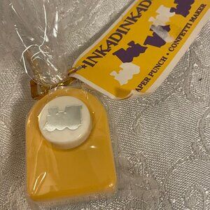 1996 Train Inkadinkadoo Paper Punch Confetti Maker. 3/4" cut out New Old Stock